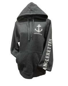 Support Your Local Anglerettes Hoodie Dark Gray