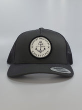 Load image into Gallery viewer, New!!! Support your Local Anglerettes Charcoal Round Bill Hat