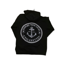 Load image into Gallery viewer, New Support Your Local Anglerettes Hoodie Black