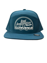 Load image into Gallery viewer, Reel Anglerettes Hook Up Teal Hat