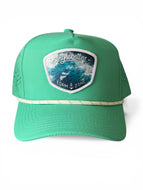 Youth Teal Foam Zone Patch Hat