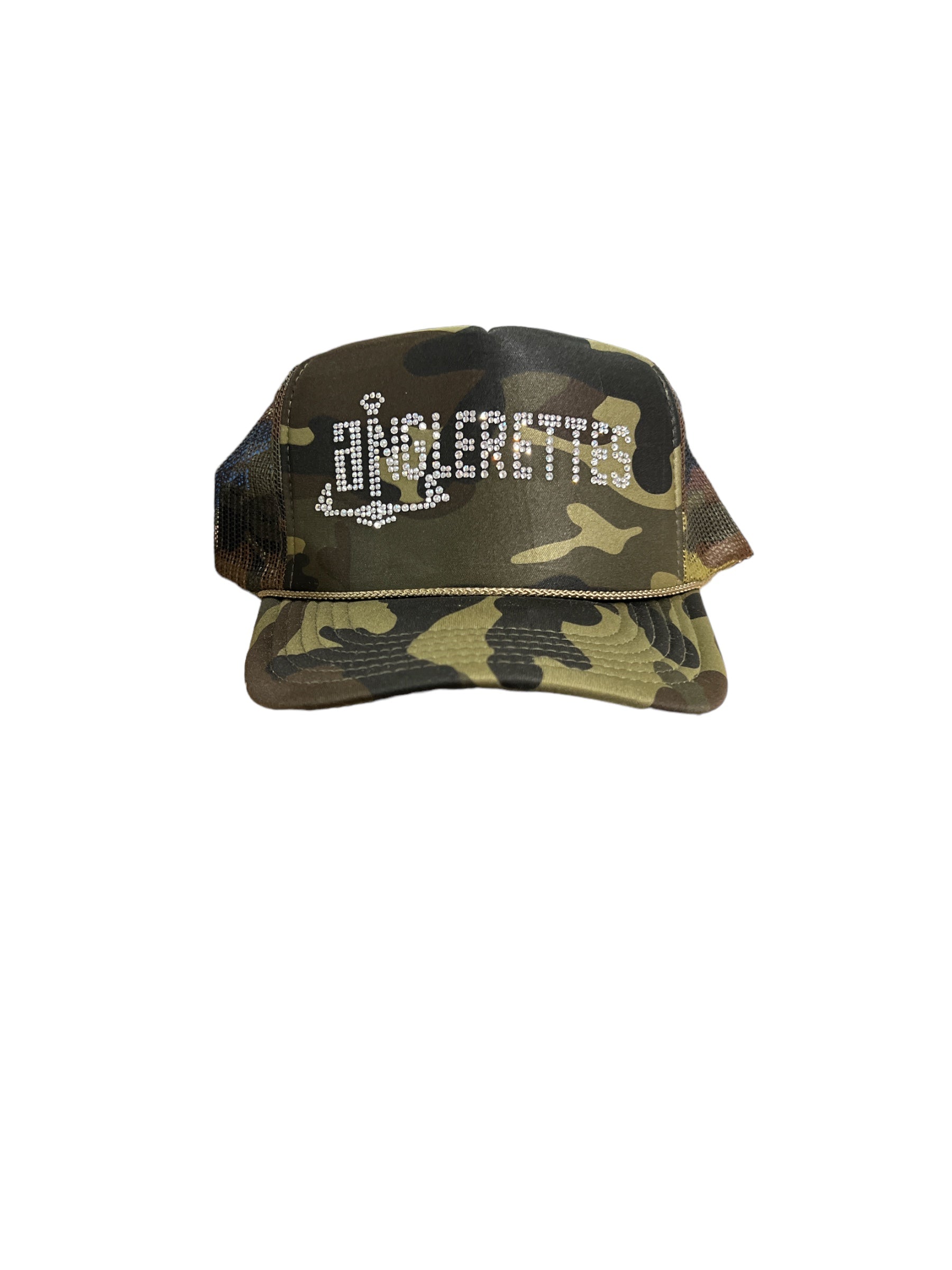 Adults Anglerettes Bling Hats Camo