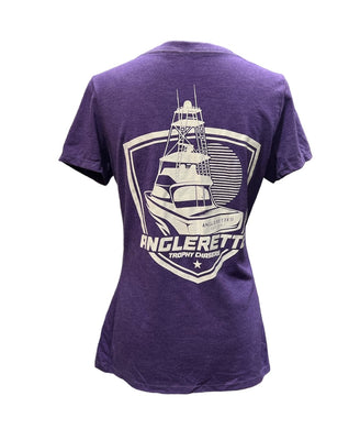 Trophy Chasers Purple V-Neck