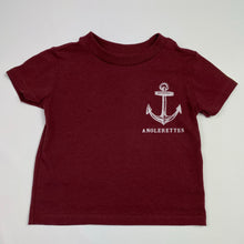 Load image into Gallery viewer, NEW!! Support Your Local Anglerettes Maroon Toddler