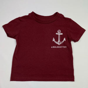 NEW!! Support Your Local Anglerettes Maroon Toddler