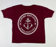 Support Your Local Anglerettes Maroon Youth