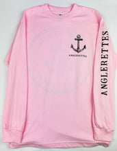 Load image into Gallery viewer, NEW!! Support Your Local Anglerettes Light PInk Long Sleeve