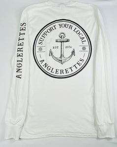 NEW!! Support Your Local Anglerettes White Long Sleeve