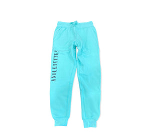 New Support Your Local Anglerettes Teal Sweatpants