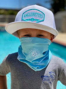 Adults  face shield with Anglerettes logo